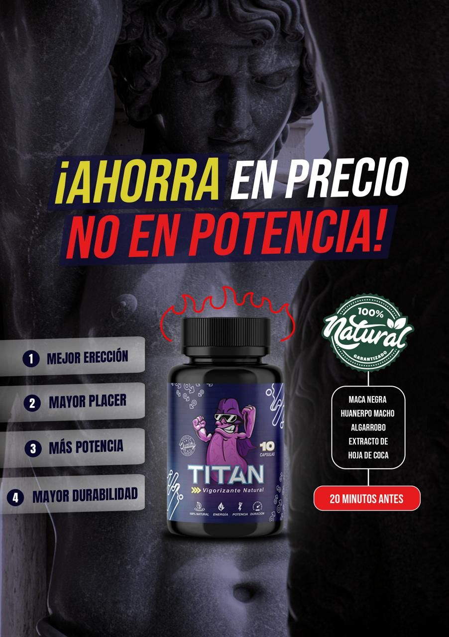 POTENCIADOR SEXUAL NATURAL - HUANARPO MACHO 🔥